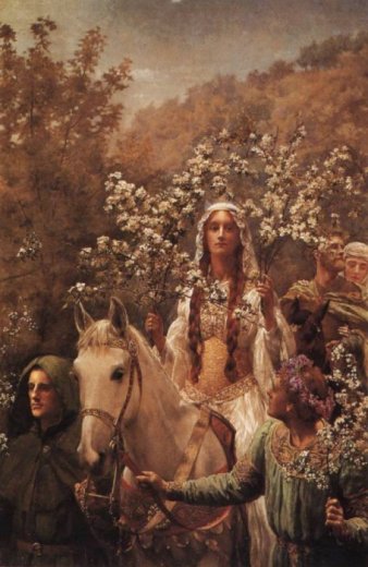 La fête de mai de la reine Guenièvre