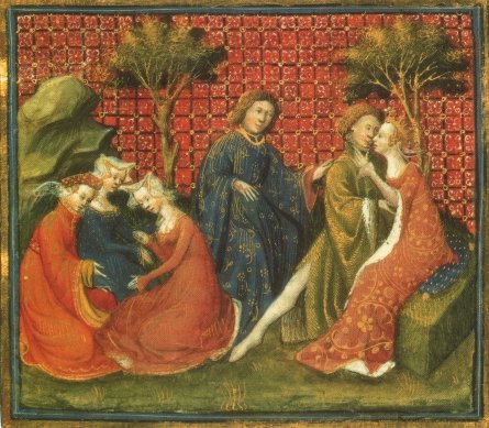 Le Premier Baiser de Lancelot et Guenièvre