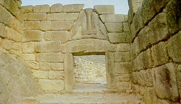 Porte des Lionnes, Mycènes, âge du Bronze
