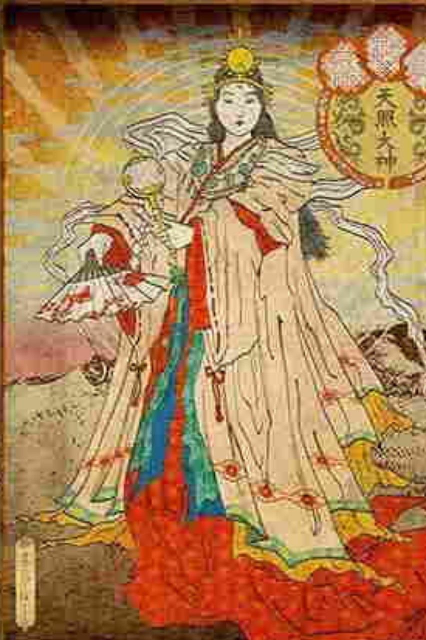 Amaterasu, déesse du soleil et de la lumière