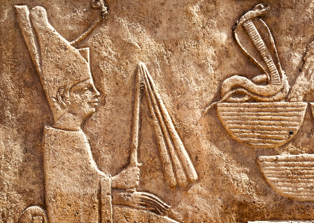Le dieu égyptien antique Amon-Rê