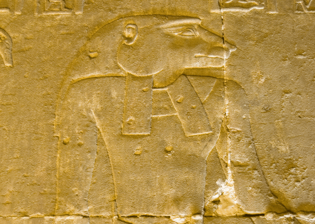 Le dieu égyptien antique Babi