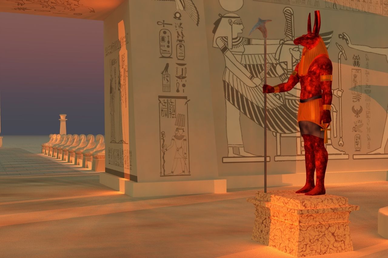 Reconstitution du temple de Seth