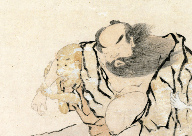 Visage de Zhong Kui