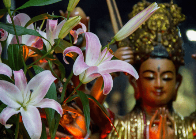 Leizi, également connue sous le nom de Dianmu, déesse de la foudre dans la mythologie chinoise