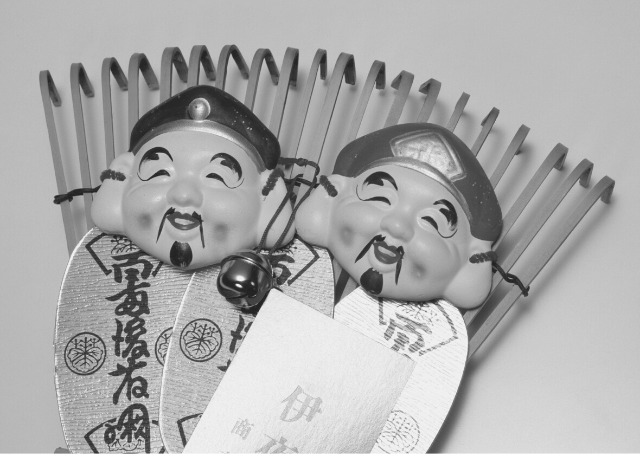 Miniature sculptée de Daikokuten, l'un des sept dieux du bonheur de la mythologie japonaise