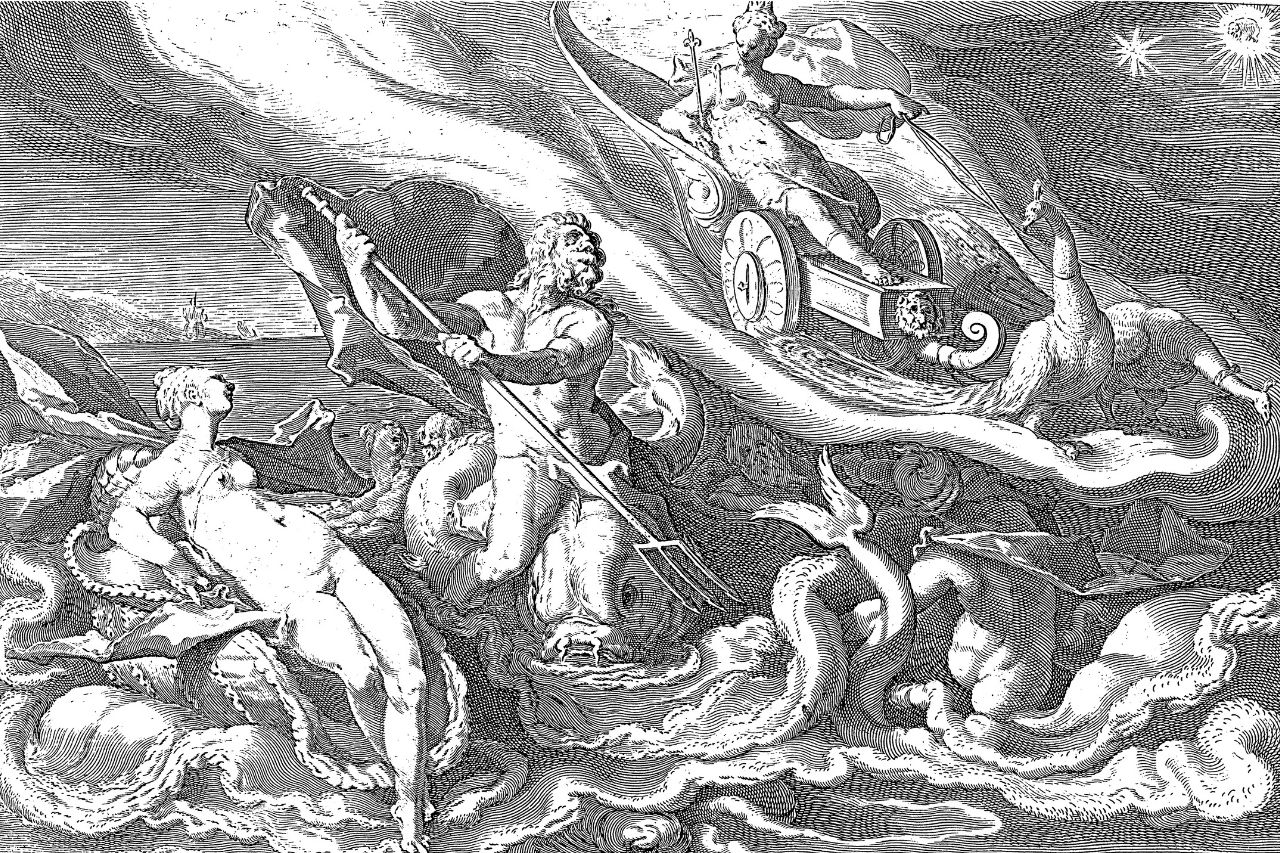 Estampe d'Océan