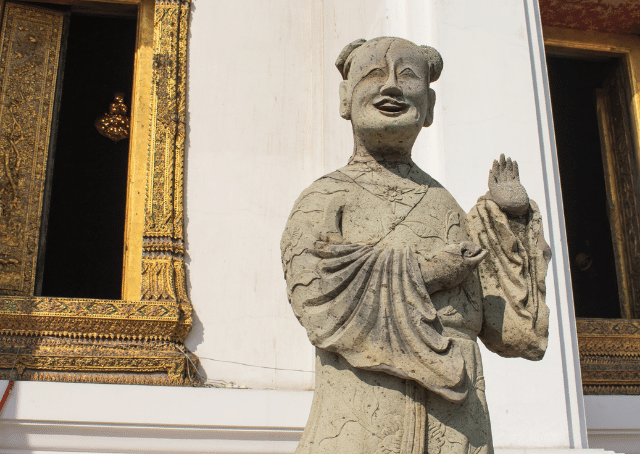 Statue de l'un des Huit Immortels chinois