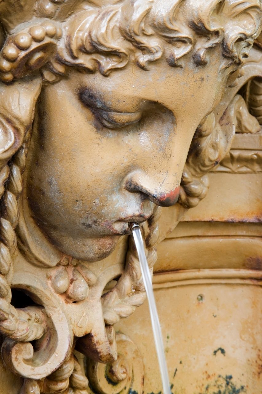 Statue de la déesse Tethys à Rio de Janeiro, Brésil