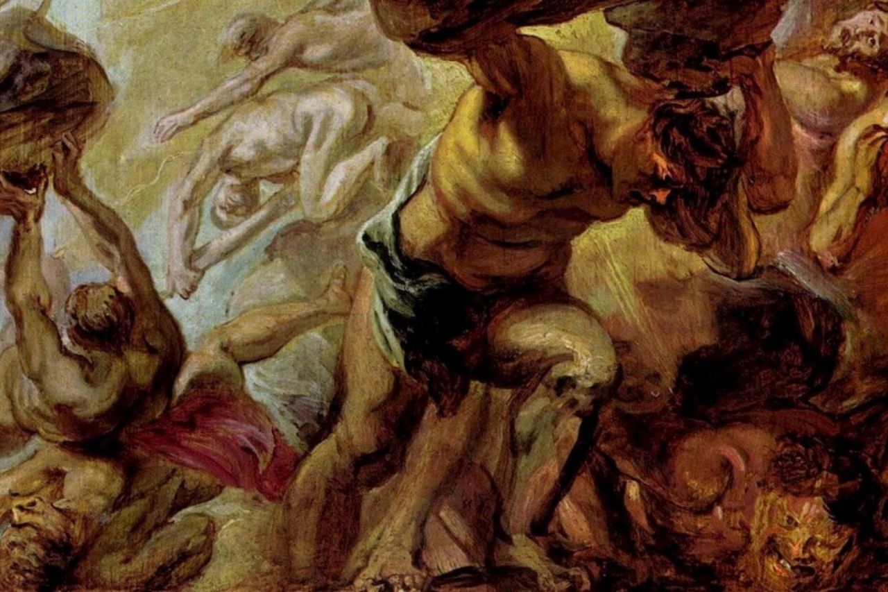 Lelantos — Titan grec de l'air, dieu invisible de la chasse