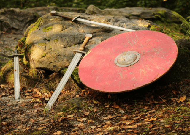 Armes utilisées par le dieu celte Cú Chulainn