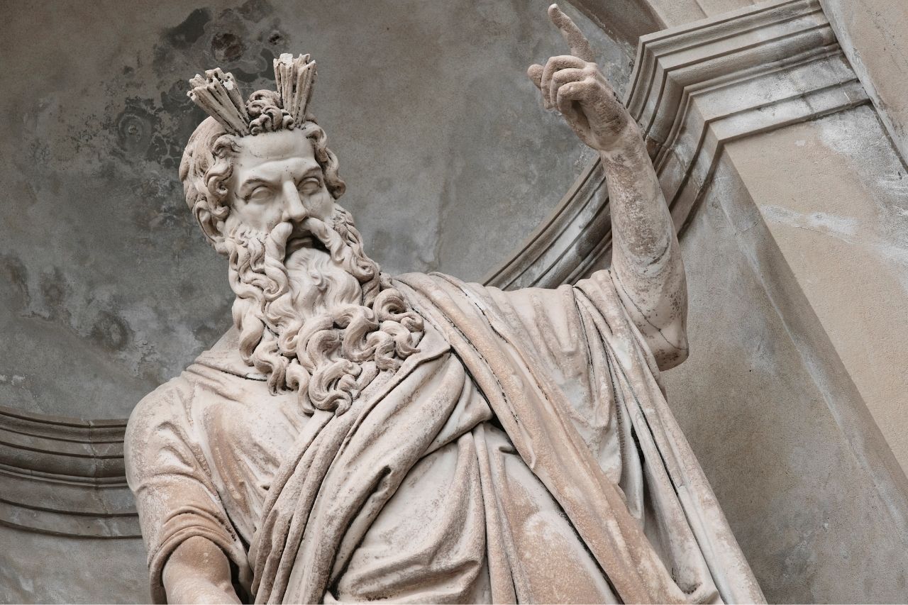Zeus, dieu de la foudre et maître des cieux