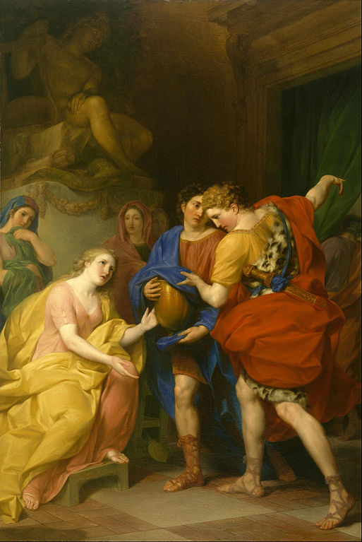 Le retour d'Oreste par Anton von Maron
