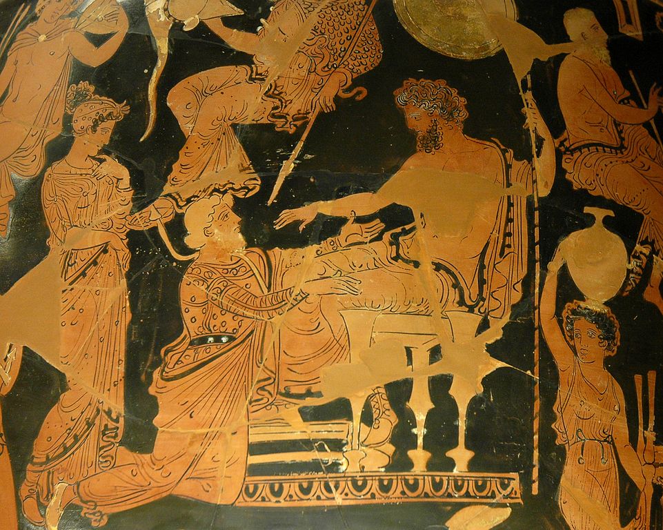 Chrysès et Agamemnon, Louvre