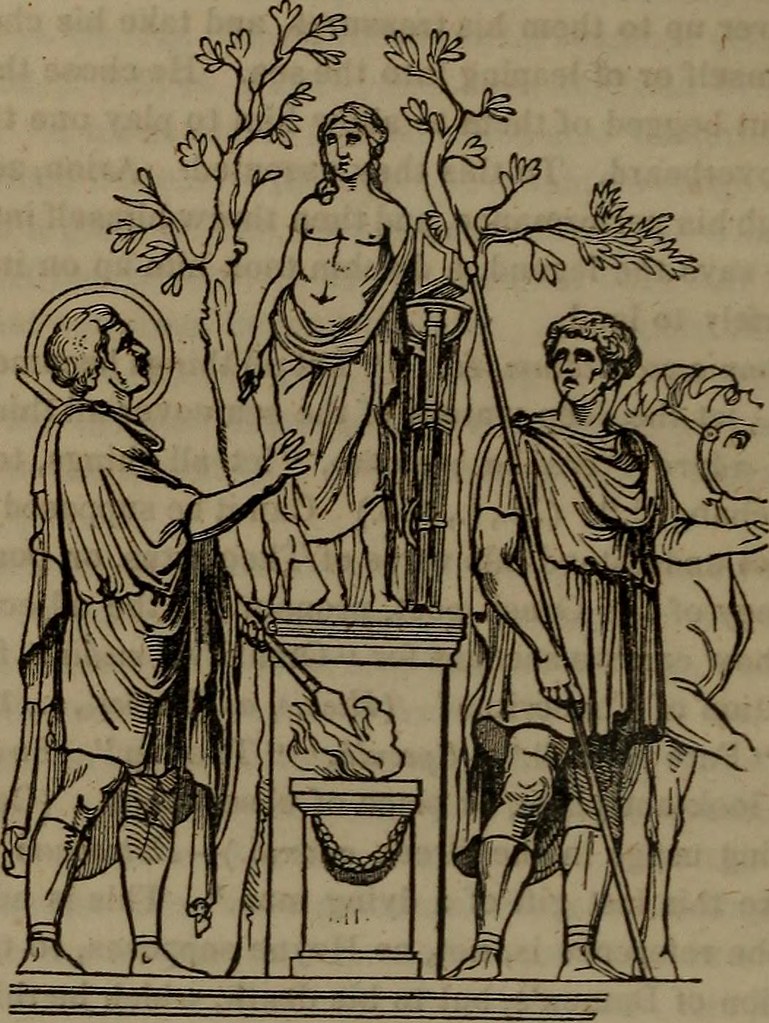 Scène d'apiculture liée aux Géorgiques de Virgile