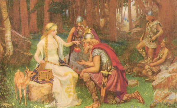 Idun (Idunn) – Déesse nordique de la jeunesse, gardienne des pommes