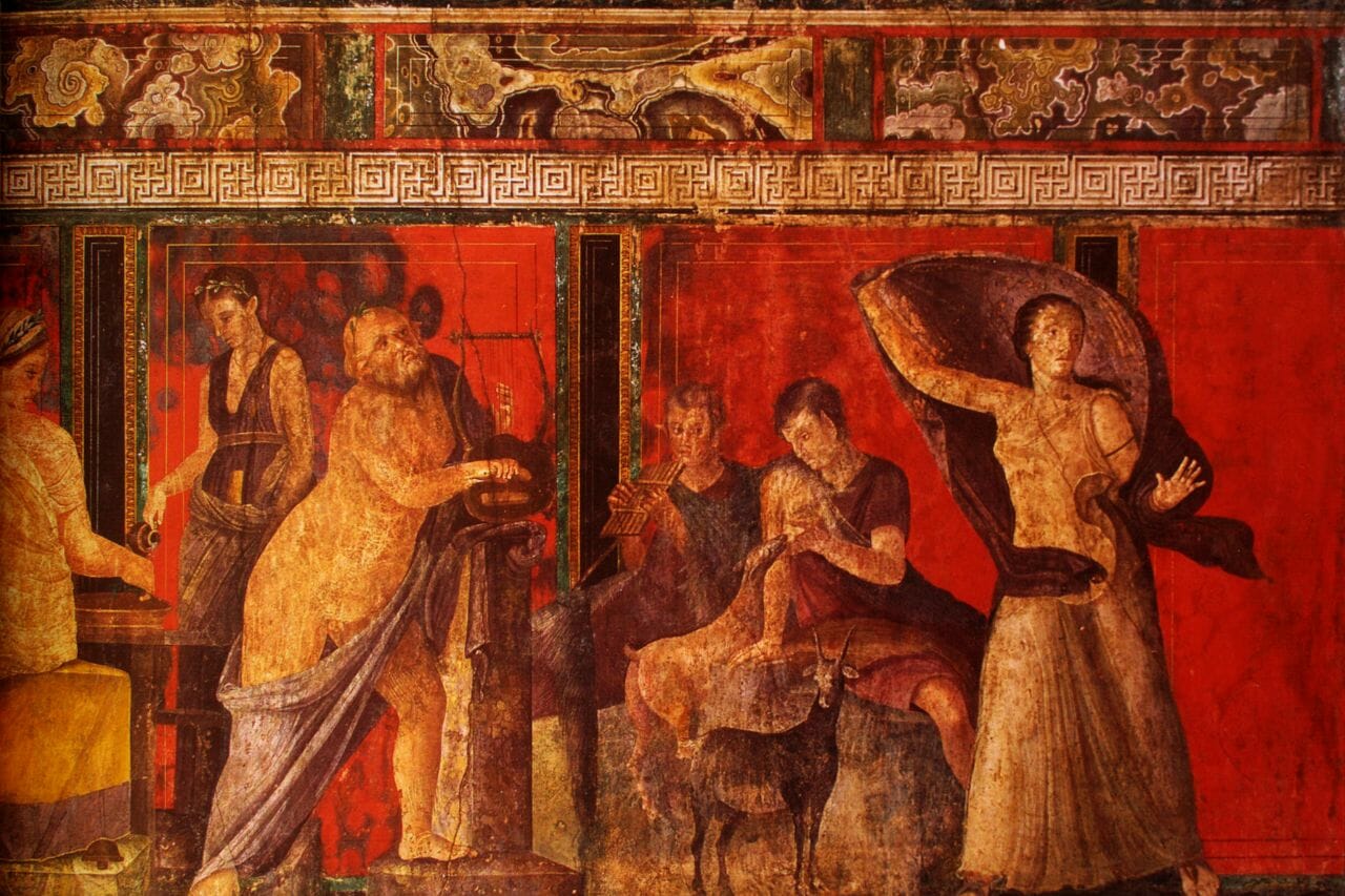 Sacrifices et offrandes de vin lors du rituel dionysiaque