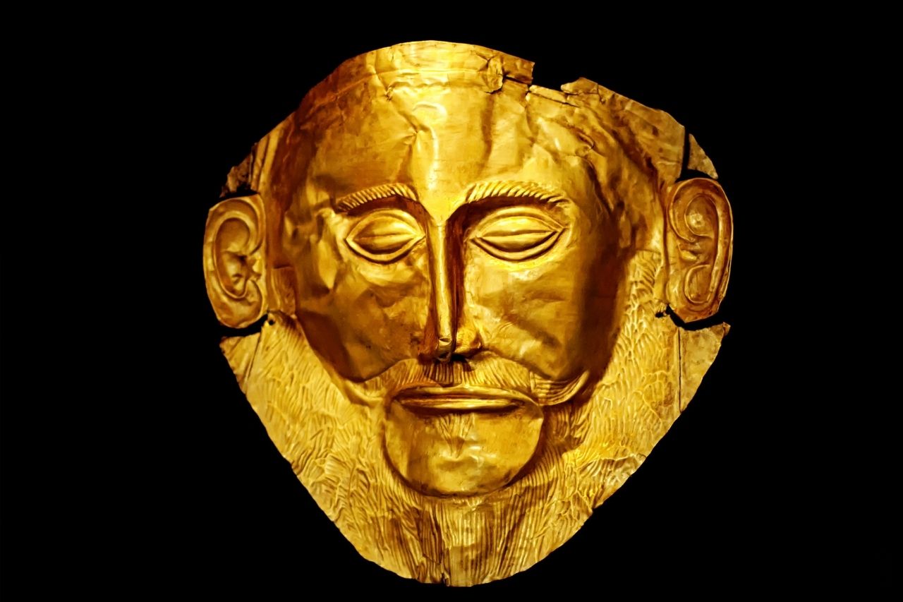Le masque d'or d'Agamemnon