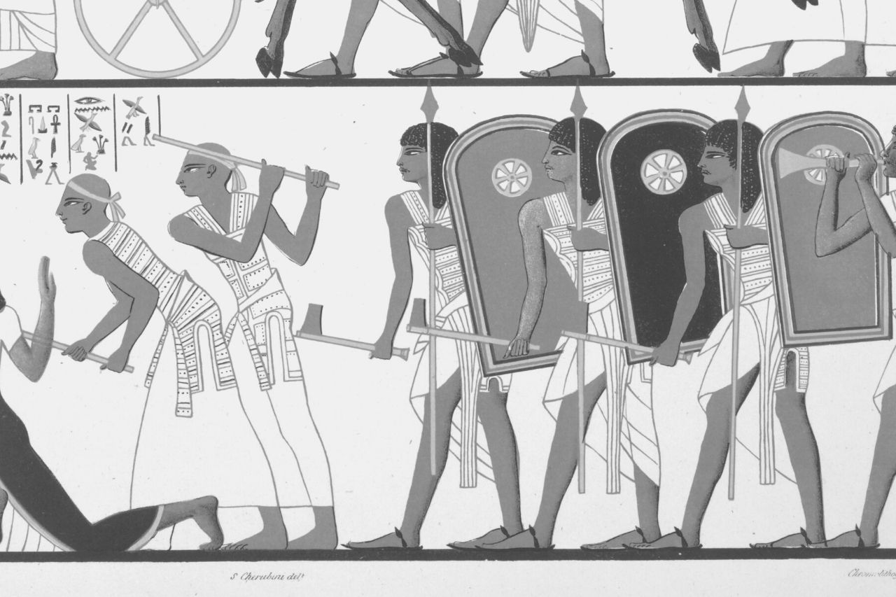 L'armée de l'Égypte ancienne : armes, tactiques et chars de guerre