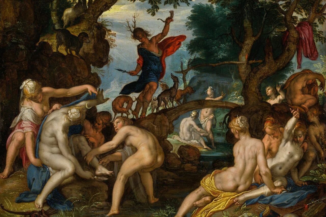 Artémis et Actéon : Le récit terrifiant d'un chasseur