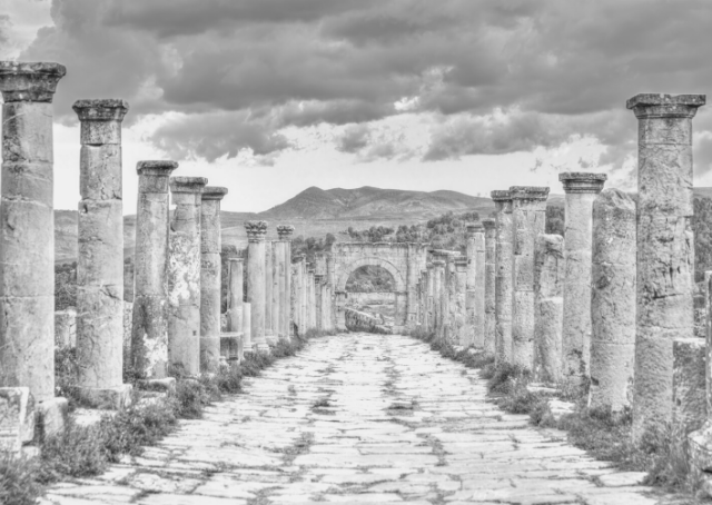 Ruines berbéro-romaines, témoins de l'histoire de l'Algérie