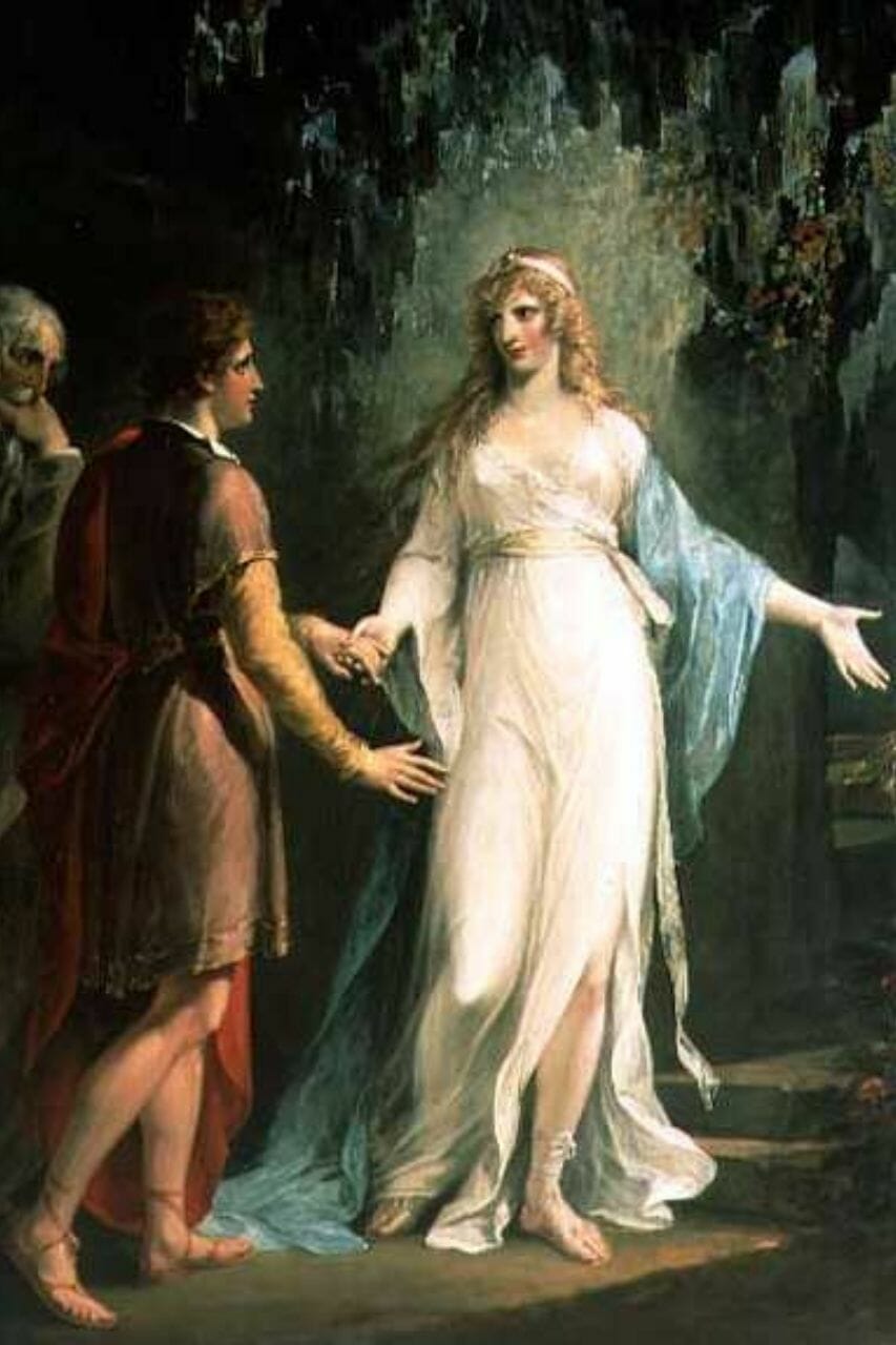 Calypso dans l'Odyssée : Une Enchanteresse Belle et Captivante