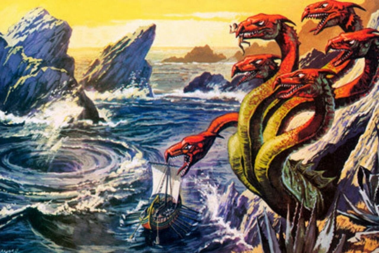 Charybdis dans l'Odyssée — de quoi s'agit-il