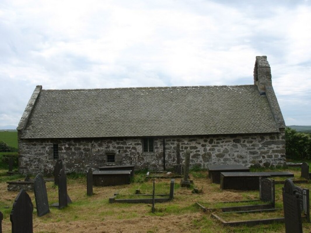 Église Saint-Pabo, Llanbabo, Pays de Galles, possiblement dédiée à Pabo Post Prydain, grand-père ou beau-grand-père de l'ennemi de Constantine, Aurelius Conan