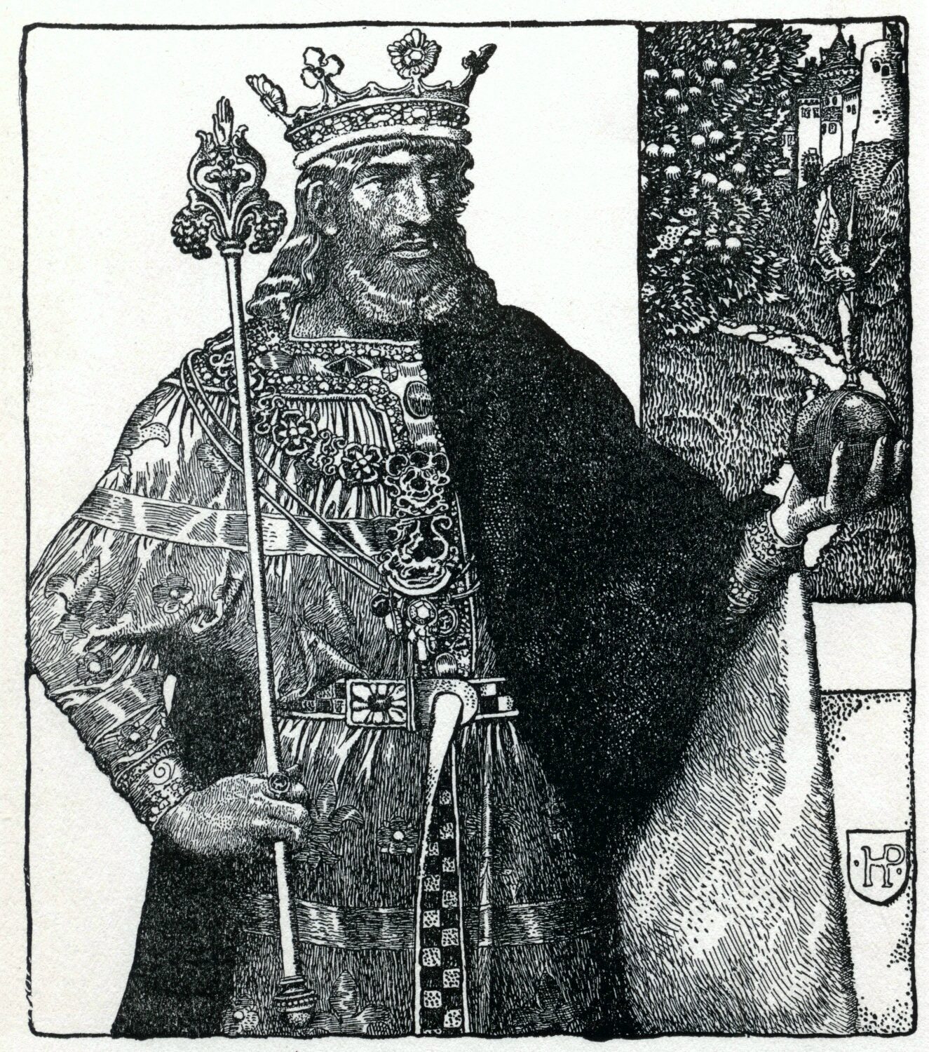 Arthur-Pyle, le roi Arthur de Grande-Bretagne