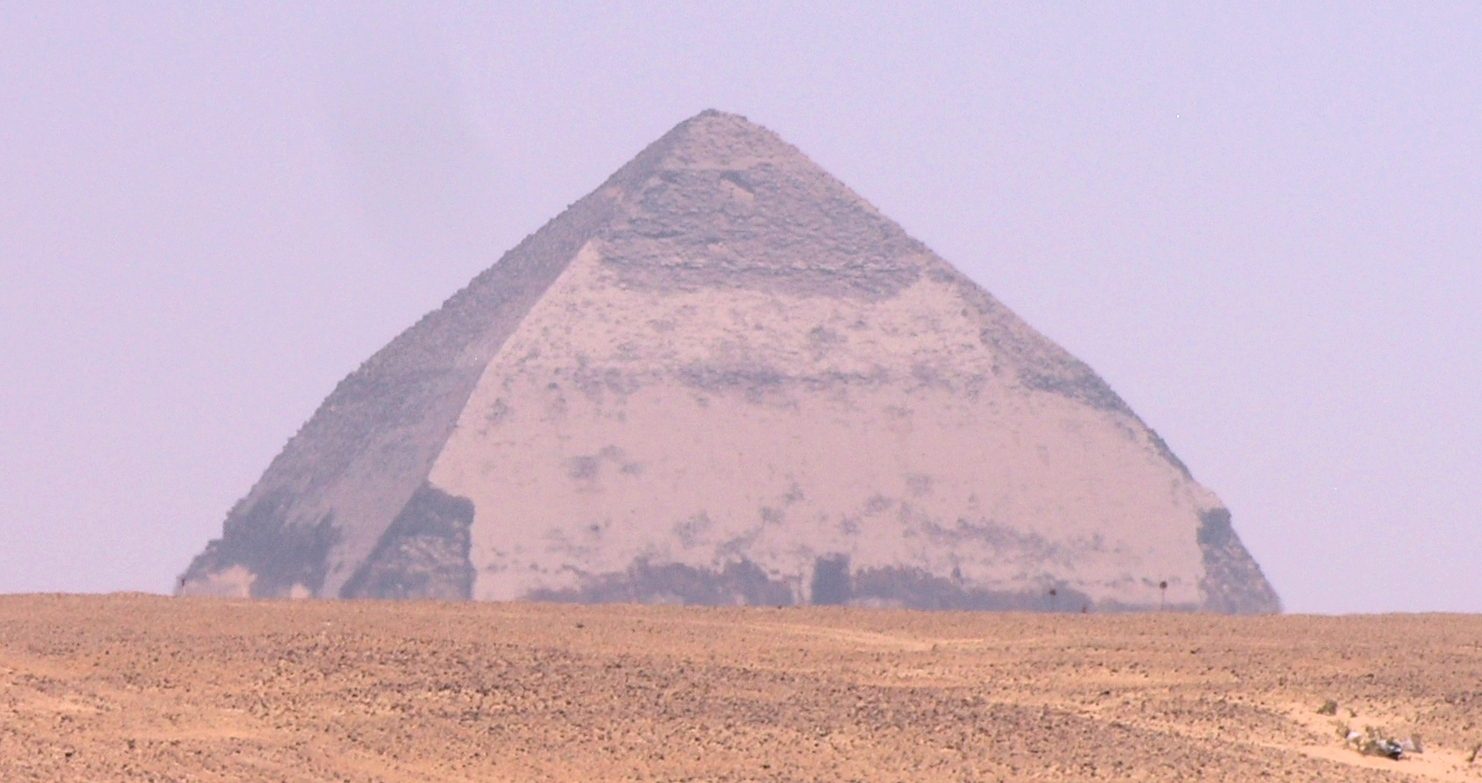 Dahchour - Pyramide rhomboïdale - recadrage