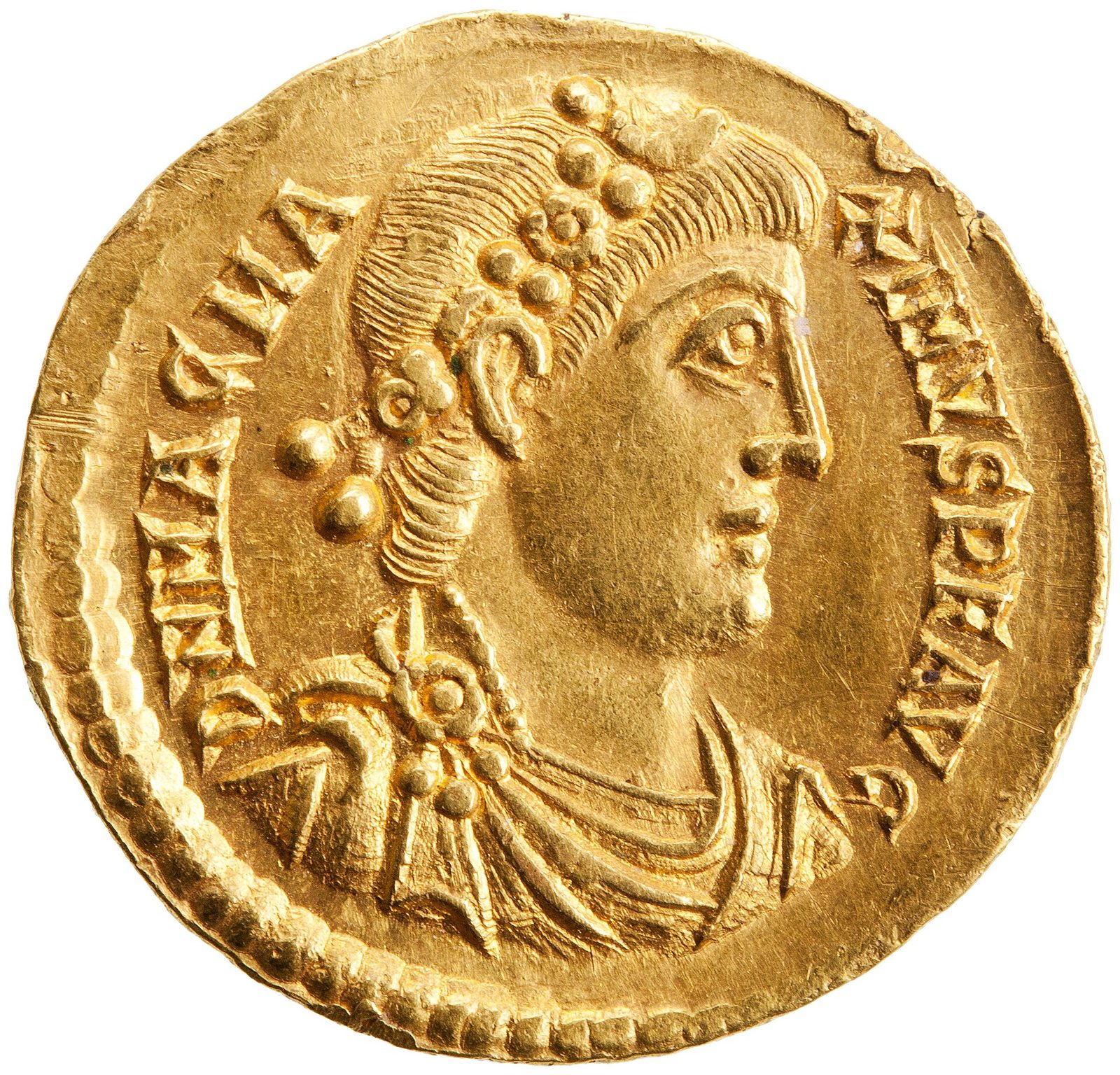 Solidus d'or de Magnus Maximus