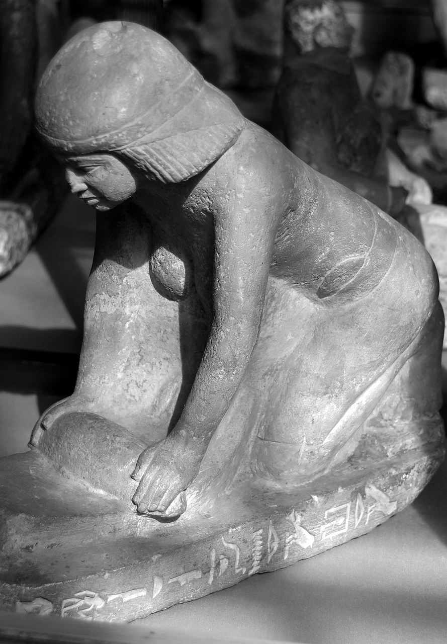 Fabrication du pain en Égypte