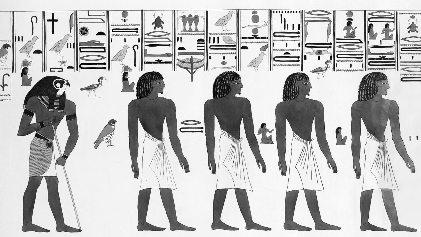 Interaction entre les dieux égyptiens et les humains
