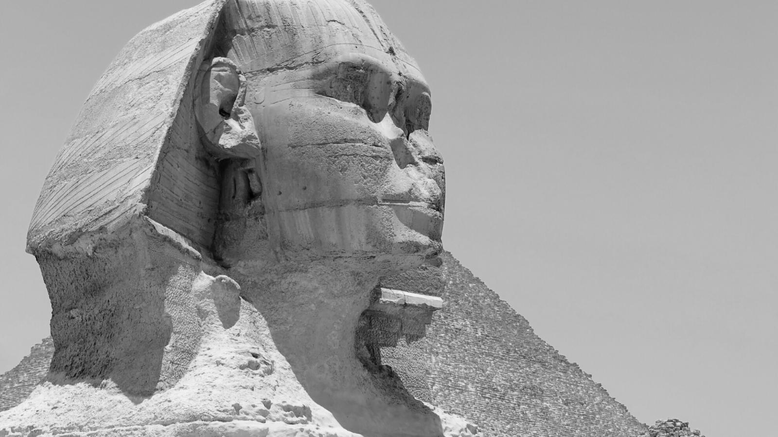 Statue du Sphinx égyptien