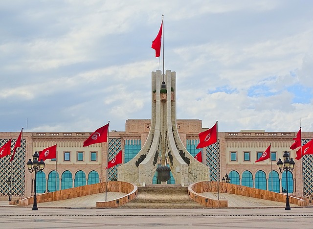 Drapeaux de la Tunisie