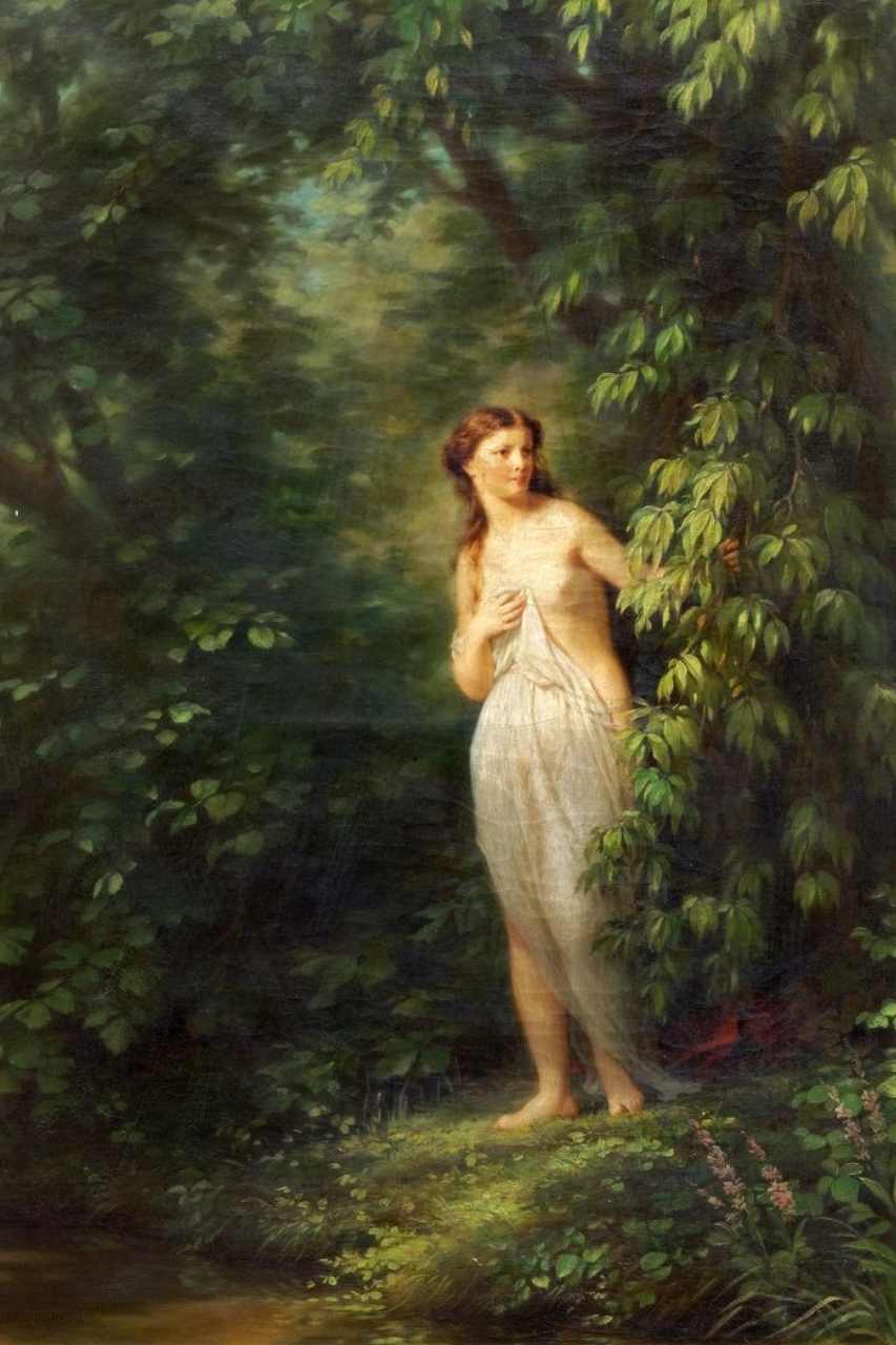 Les Nymphes des Forêts (Dryades) — Déesses grecques des arbres et de la faune sauvage