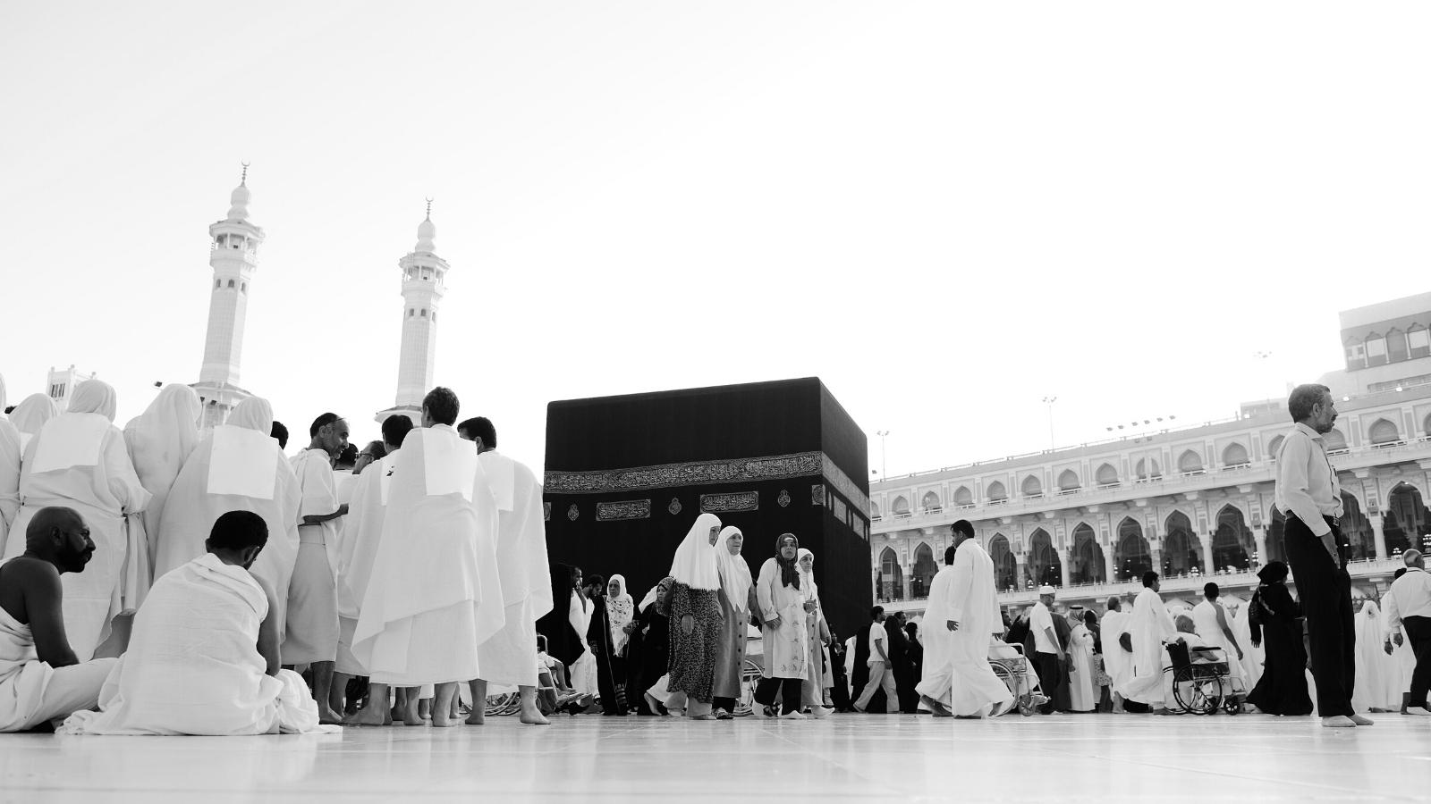 Pèlerins musulmans lors du hajj