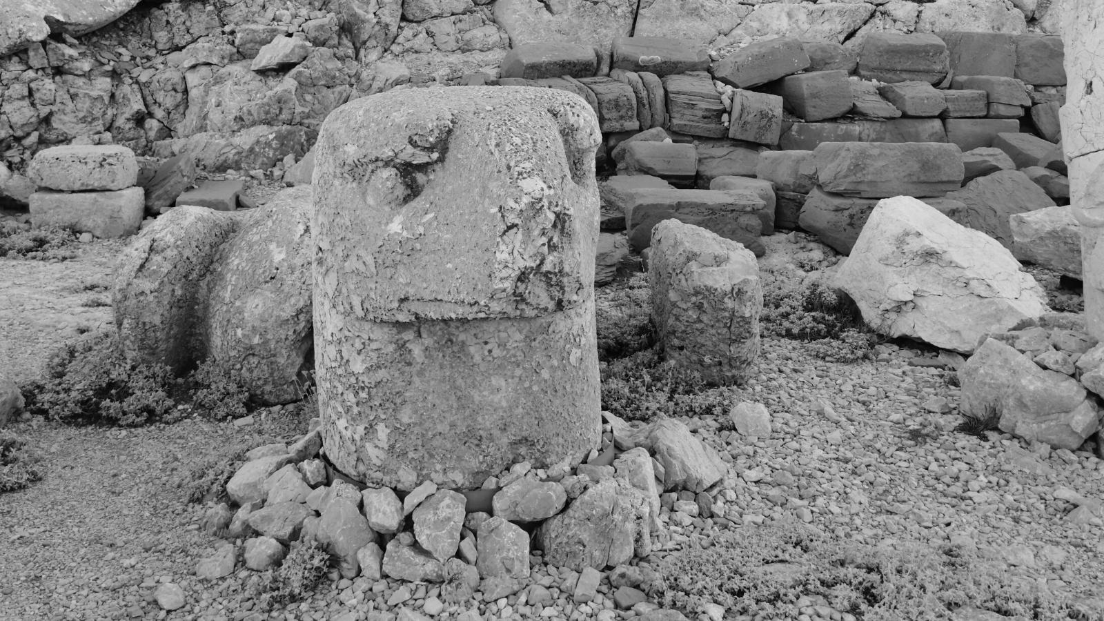 Tête du dieu aigle perse