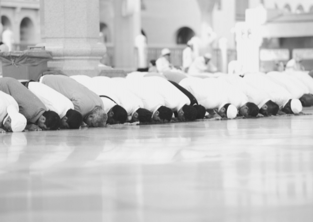 Prière islamique au Koweït