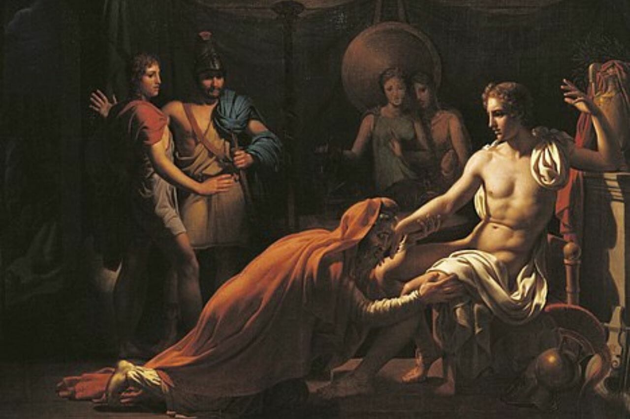 Le roi Priam, dernier roi de Troie