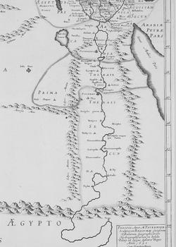 Carte du fleuve Nil