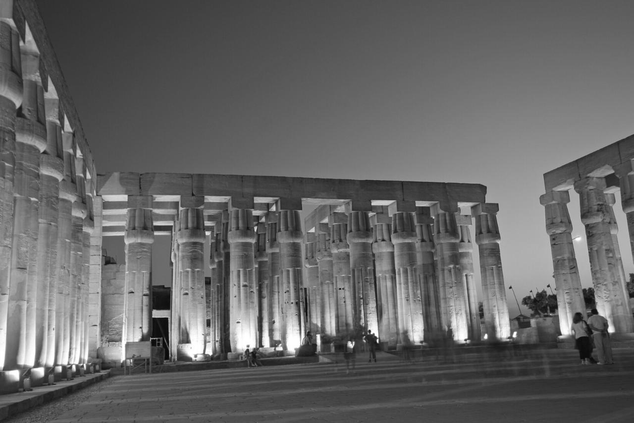 Temple mortuaire d'Aménophis III, temple de Louxor