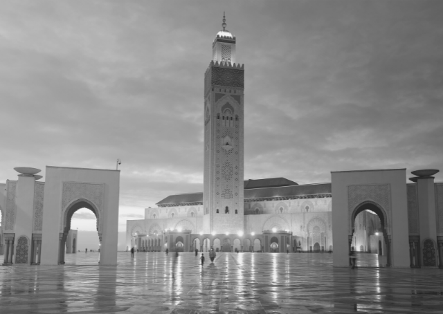 Mosquée au Maroc, symbole de la religion marocaine