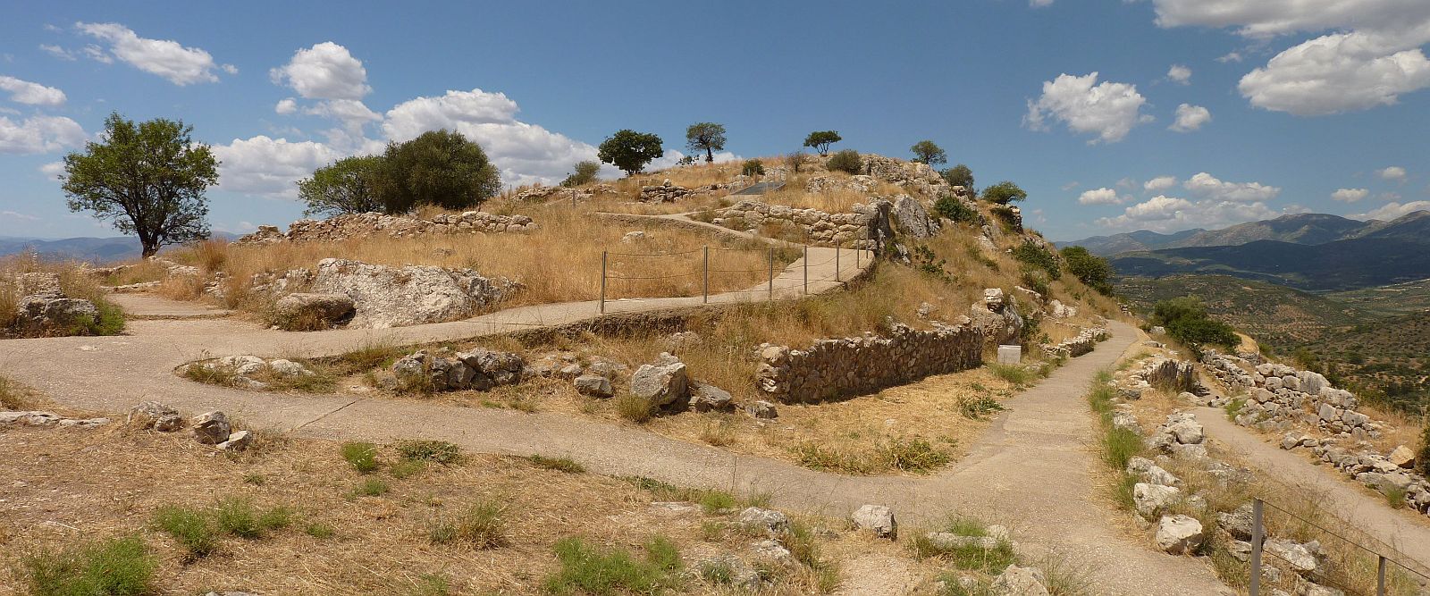 Ruines de l'antique Mycènes. Photo par Ronny Siegel