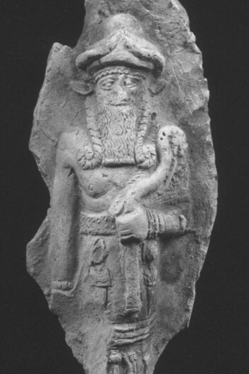 Relief de Nergal en tant que dieu des enfers