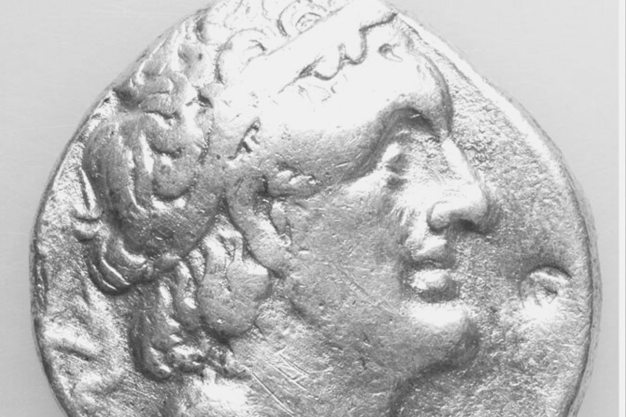 Monnaie d'argent de Ptolémée II Philadelphe