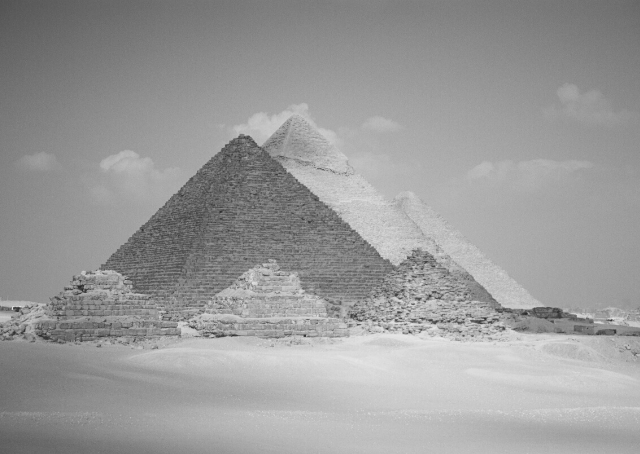 Pyramides de Gizeh monuments de l'Égypte ancienne