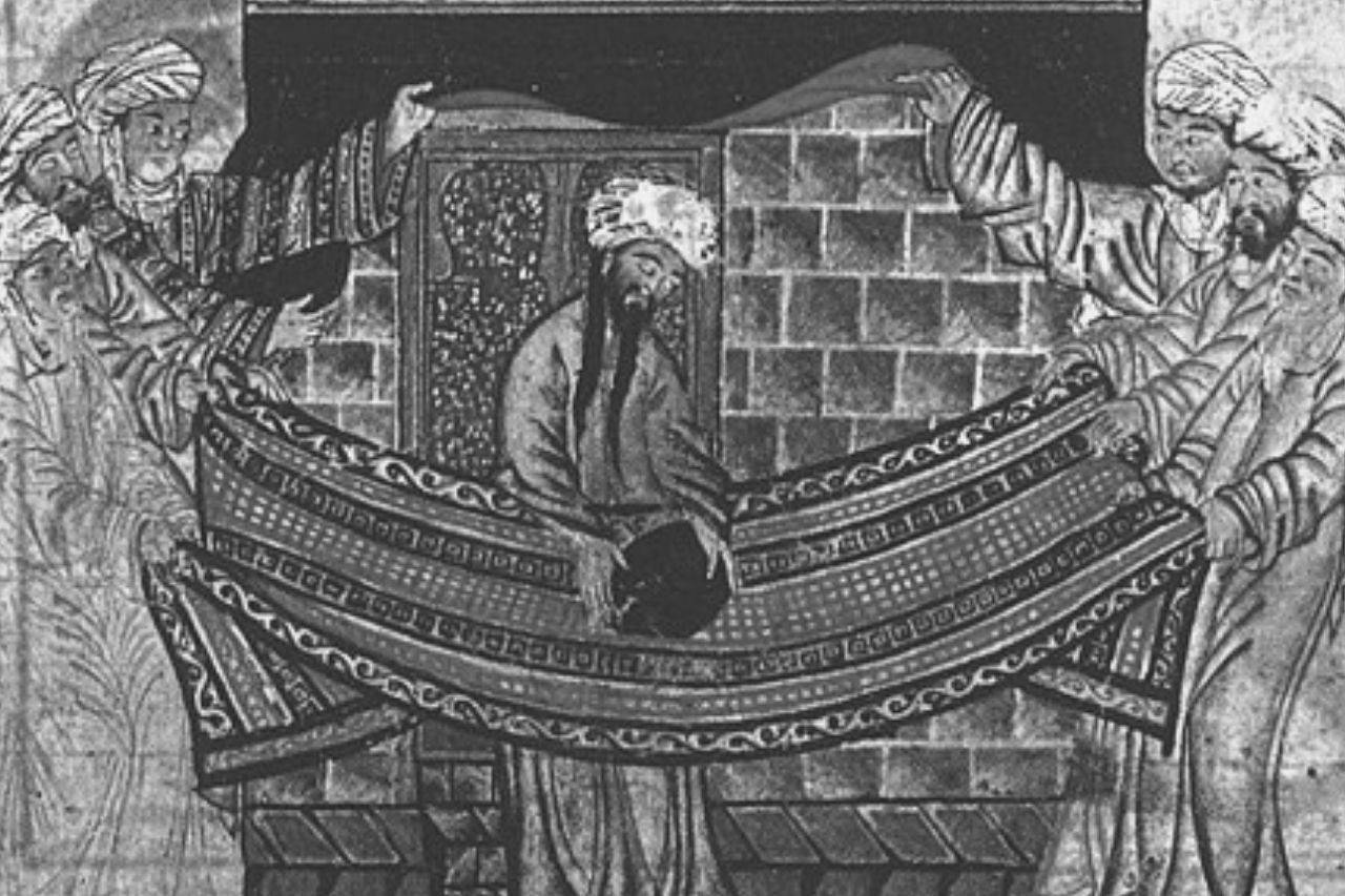 Les Qarmatiens s'emparant de la Pierre Noire de La Mecque