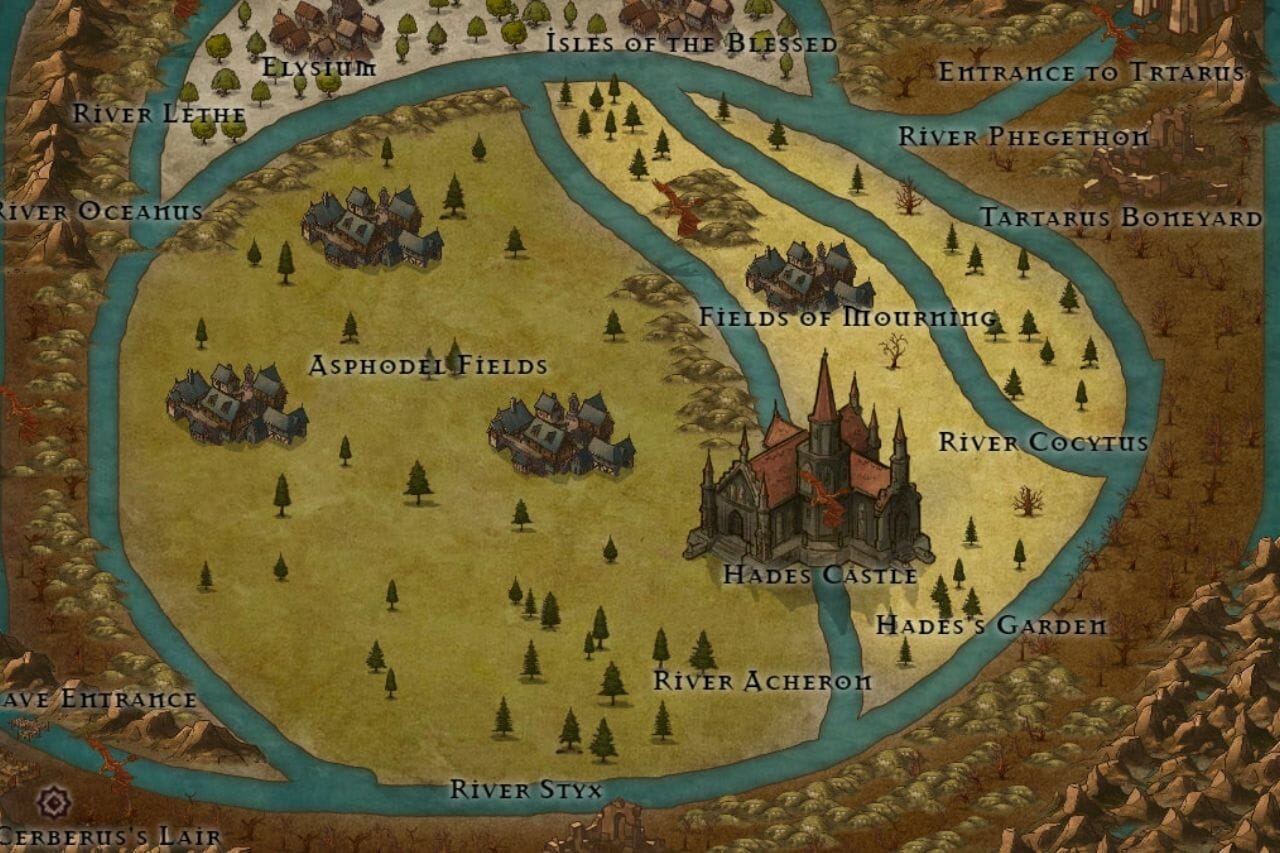 Les Cinq Fleuves des Enfers et leur utilité dans la mythologie grecque