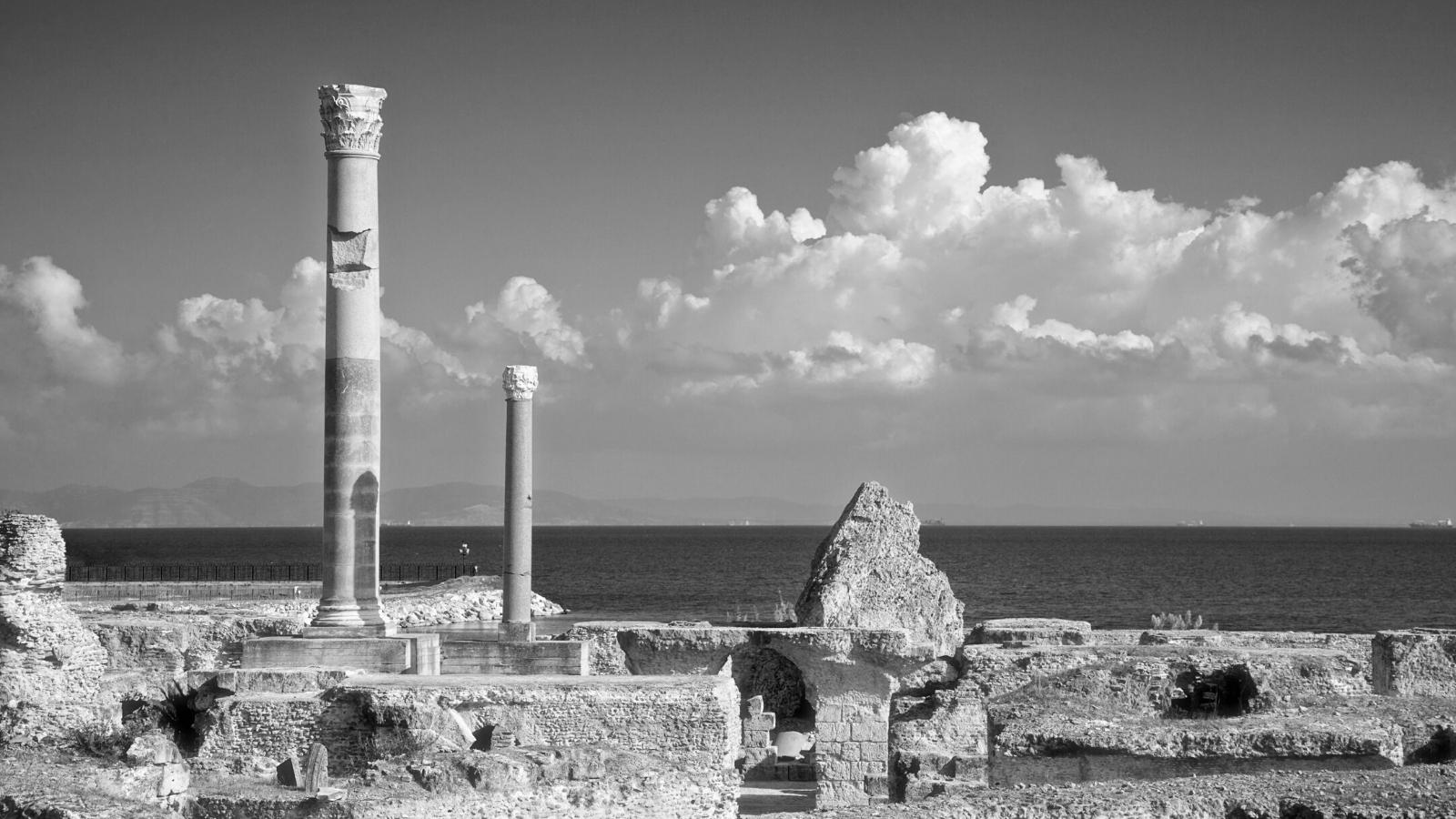 Ruines des thermes d'Antonin à Carthage